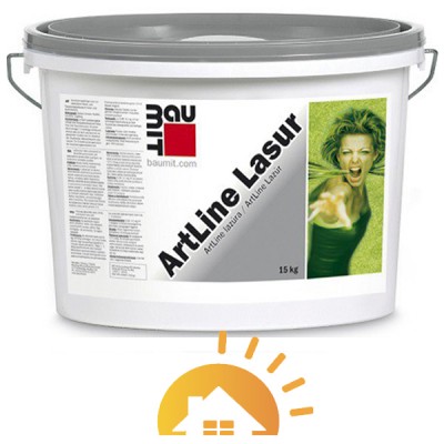 Baumit дисперсионная краска ArtLine Lasur, 15 кг