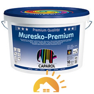 Caparol Высококачественная фасадная краска Muresko-Premium B3, 9,4 л під коляровку