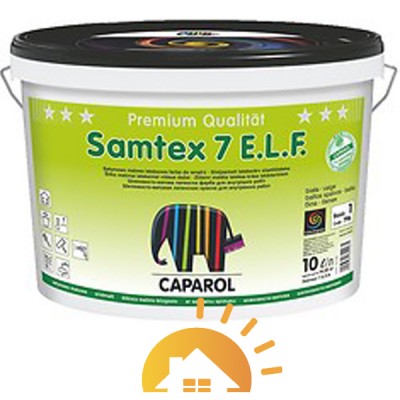 Caparol Краска интерьерная латексная Samtex 7 E.L.F. B1, Германия, 10 л