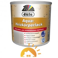 Dufa Аква-эмаль для радиаторов Aqua-Heizkorperlack, 2,5 л