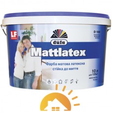 Dufa Латексная матовая краска Mattlatex D100, 10 л