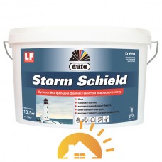 Dufa Суперустойчивая фасадная краска Storm Schield D691, 13,5 кг