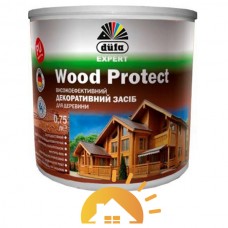 Dufa Высокоэффективное декоративное средство для дерева Wood Protect, 2,5 л