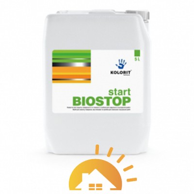 Kolorit Средство для защиты поверхности от биологических повреждений Start Biostop, 5 л