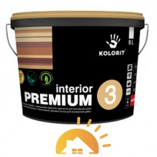 Kolorit Латексная краска для внутренних работ Interior Premium 3, 1,5 л