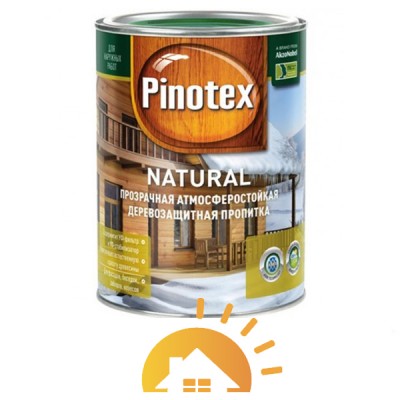 Pinotex Пропитка для древесины Natural, 3 л