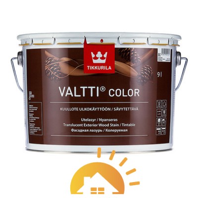 Tikkurila Фасадная лазурь на масляной основе Valtti Color, 9 л