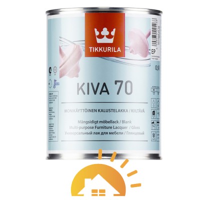 Tikkurila лак для мебели, полуматовый Kiva, 2,7 л