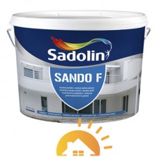 Sadolin Краска для фасада и цоколя Sando F BW (WH), 10 л